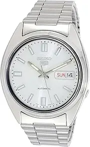 [SEIKO] 5 Automatic Silver Dial Stainless Steel Men's Watch SNXS73