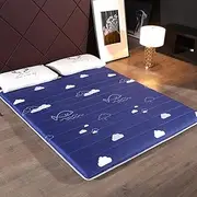 Japanese style tatami mattress, thick soft quilted mattress cotton filled futon mattress, foldable mattress for floor guest bed sofa portable sleeper mattress,