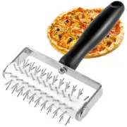 Pizza Dough Docker Pizza Roller with Spikes Pastry Dough Docker Pizza Dockingㄨ