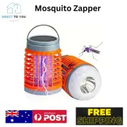 USB Solar-Bug Zapper UV Killer Insect Catcher In/outdoor Grade-IP67 MosquitoLED
