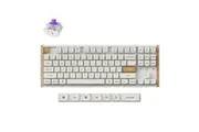 Keychron K8 HE Wireless Magnetic Switch Special Edition White Custom Keyboard - Gateron Double-Rail Nebula Switch [KBKCK8HQ1]