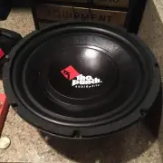 New Old School Rockford Fosgate RFA-412 Audiophile 12” 4 Ohm Subwoofer Flawless