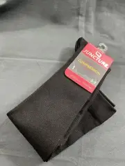 Juncture Compression Calf Knee High Socks Women's 15-20mmgH Shoe Size 5-9 Black
