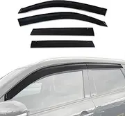 AUSGO Weathershields Compatible with Suzuki Vitara 2015-Onwards, Injection Weather Shields Window Visors Wind Deflectors Sun Rain Guard 4PCS Set