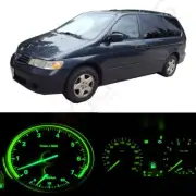 Green Instrument Gauge Cluster Light Bulbs LED Kit Fits 1999-2004 Honda Odyssey (for: Honda)