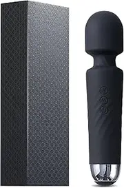 URKNIGHT'S Rechargeable Personal Massage Wand for Women: Effortless Fatigue Relief with Multiple Vibration Frequencies and Ultra-Quiet Operation