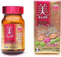 在飛比找Yahoo!奇摩拍賣優惠-日本藥妝俏正美 Chocola BB 膠原蛋白120錠