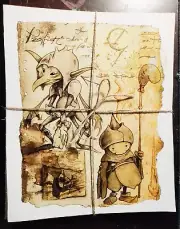 Vintage Book Page Bundle for Junk Journals - Goblin Theme Collage Pages