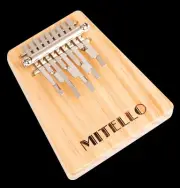Mano 9 Note Kalimba - Solid Wood Thumb Piano with Plated Steel Keys