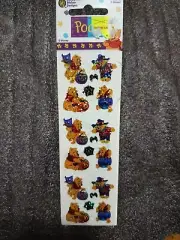 SandyLion Prismatic Winnie The Pooh Halloween Stickers