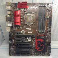 在飛比找蝦皮購物優惠-報帳用 故障 NG品 壞的 過電後不久斷電 MSI Z87-