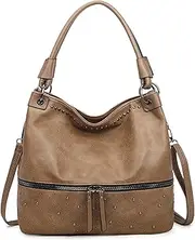 [Sacmill] Womens Totes Handbag Designer Crossbody Shoulder Bag Vintage Large Messenger Bags