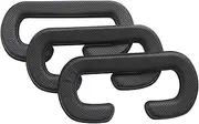 XIAOJUN Vive Cover, Foam for Vive Headset VR Face Cushion Cover, Easy-to-Clean Face Foam Replacement (Pack of 3, Black)