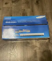 Samsung DVD-P241 Progressive-Scan DVD CD MP3 PLAYER NEW NIB