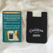 Camarena Tequila Silicone Cell Phone Wallet New Will Not Demagnetize CC/room key