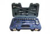 Blue Point 1/2" Drive Socket Set, 33pcs BLPGSS1233 SAE & Metric