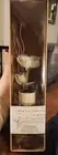 DW Naturals SMOKED VANILLA & WOOD Reed Diffuser w/wooden flowers 4.6fl Oz NIB