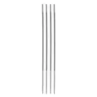 4PCS Chainsaw File, 9/64" Round High Carbon Steel Double Cut Rasp fit Sharpening