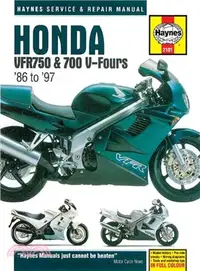 在飛比找三民網路書店優惠-Honda Vfr750 and 700 V-fours 1