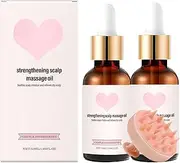 Strengthening Scalp Massage Oil, 2Pcs Scalp Oil Hair Growth for Women - Nourishing & Volumizing 50ml/1.7oz