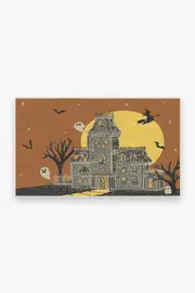 90' x 150' | Machine Washable Runner Rug | Kid & Pet Friendly | Indoor Rug | Fright Night Flatwoven Rug | Ruggable