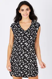Ava Animal Print Dress--BET-BB235SP17