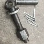 爆款精品❤管卡螺絲活節螺栓,電桿模具絲,水泥管模具絲合模螺絲一整套