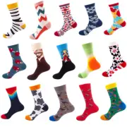 Men Women Creative Painting Famous Art Cotton Socks Size7-12 Funky Sox Novelty