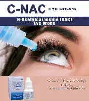C-NAC Eye Drops Cure Cataract Carnosine NAC Glaucoma BrightC Clarity.