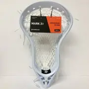 StringKing Mark 2v Strung Lacrosse Head - WHITE | NEW With Tags
