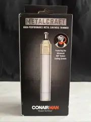Conair Man MetalCraft High-Performance Nose/Ears and Eyebrows Trimmer Cordless