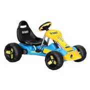 Rigo Kids Pedal Go Kart Ride On Toys Racing Car Plastic Tyre