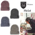 美國BRIXTON加州衝浪 滑板SKATE 重機騎士 搖滾品牌 HEIST BEANIES毛帽 雪花&白