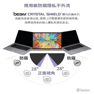 【BEAM】MacBook Pro 13吋/ MacBook Air 13.3吋磁吸式抗眩防窺螢幕保護貼(2016-2022通用款)