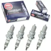 4pcs 00-02 KTM 640 Supermoto NGK Iridium IX Spark Plugs 625cc 38ci LC4 Kit at