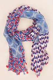 Cool Tribal Mandala Scarf--TGT-SCI7064