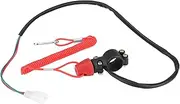 Universal Motorcycle Boat Outboard Kill Switch - 22mm 7/8" Motorbike Handlebar Mount, Waterproof, Quad Switch, Snowmobile, Dirt Bike Tether, popular, normal
