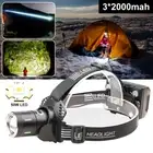 100000000LM LED Headlamp Camping Rechargeable Headlight Head Torch Fishing Light