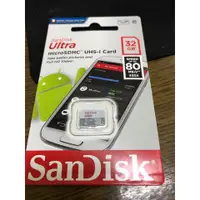 在飛比找蝦皮購物優惠-SanDisk Ultra microSD UHS-I 32