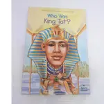 「二手書」WHO WAS KING TUT 英文讀本 ROBERTA EDWARDS GROSSET & DUNLAP