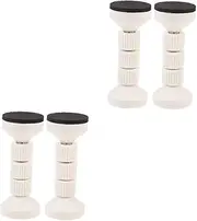 CHILDWEET 2sets Nursery Bed Rails Wall Bed Mattress Holder Bumper Frames Headboard Stoppers 2pcs*2