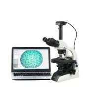 AmScope 40X-1000X Infinity Plan Trinocular Biological Microscope + 10MP Camera