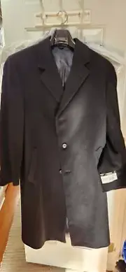 Brand new wool & cashmere blend overcoat. Beautiful coat w/ price tags still on