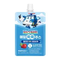 在飛比找PChome24h購物優惠-韓國樂天 POLI波力綜合果蔬汁(80ml)