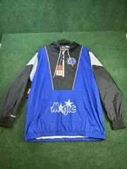 Orlando Magic Mitchell & Ness Highlight Reel Windbreaker Half-Zip Hoodie Jacket