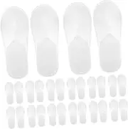 DEARMAMY 20 Pairs Hotel Slippers for Men Women Nonslip Spa Slippers Travel Home Guest Shoes