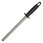 Eze Lap Fine Oval 25cm / 10" Sharpening Steel - Red D10F