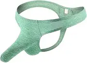 [Generic] Mens Elephant Nose Style Hollow Back Underwear T-Back G-String Thongs