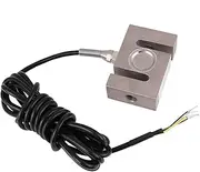 1Pcs 5kg-500kg Alloy Steel S-Type Beam Pressure Sensor, with Cable, High Precision Load Cell, Anti-Pressure Bi-Directional Bearing Weighting Tension Sensor