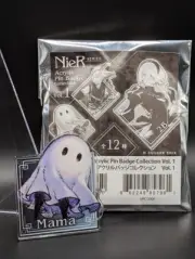 Nier Square Enix Acrylic Pin Badge Nier Cafe Square Enix Store Mama